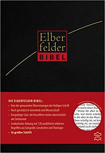 Elberfelder Bibel, große Schrift